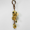 Custom Soft Plush Cheetah Toy Keychain