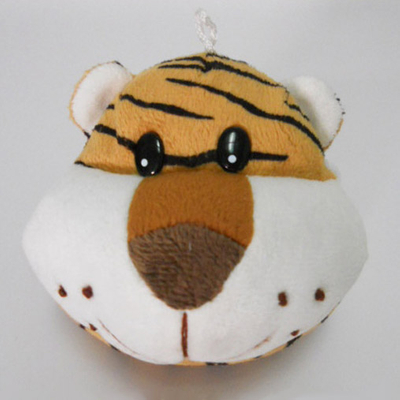 Cute Soft Plush Tiger Shaped Coin Purse for Kids