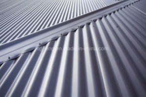 Aluzinc a enduit le Galvalume de t&ocirc;les d'acier de plaque m&eacute;tallique pour le toit et le mur