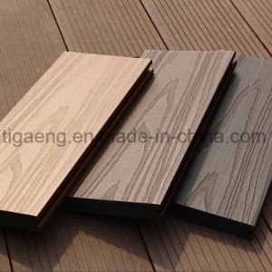 &Eacute;tage solide neuf de Decking du mat&eacute;riau WPC pour l'Europe et l'Am&eacute;rique du Nord