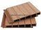 Compuesto pl&aacute;stico de madera de la protecci&oacute;n de Tiga del Decking al aire libre caliente ULTRAVIOLETA de la venta