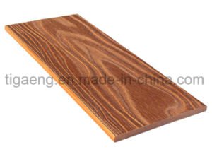 Decking pl&aacute;stico de madera reciclable modificado para requisitos particulares/de la f&aacute;brica del dise&ntilde;o de la buena calidad de los compuestos