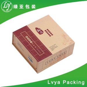 Custom Printed Folding Cardboard Double Retail Packaging gift box