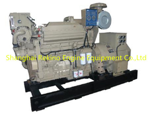 Cummins 300KW 375KVA 50HZ marine generator genset set (CCFJ300JW / KTA19-DM）