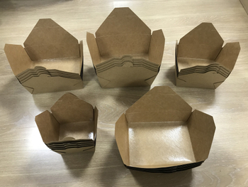 Folding Paper Treat Box