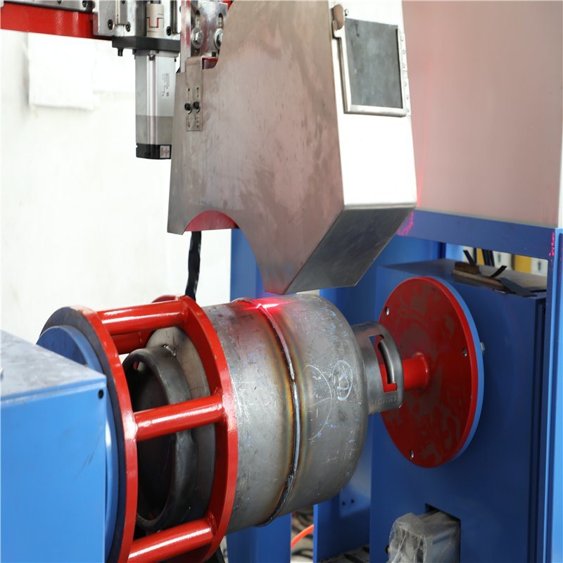 LPG Cylinder Body Welder, MIG Circumference Welding Machine, Seam Welding Machine
