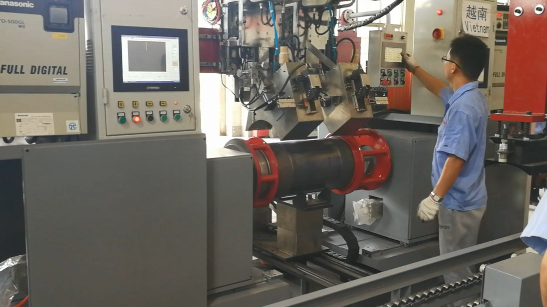 LPG Cylinder Double-Head Arc Welding Machine