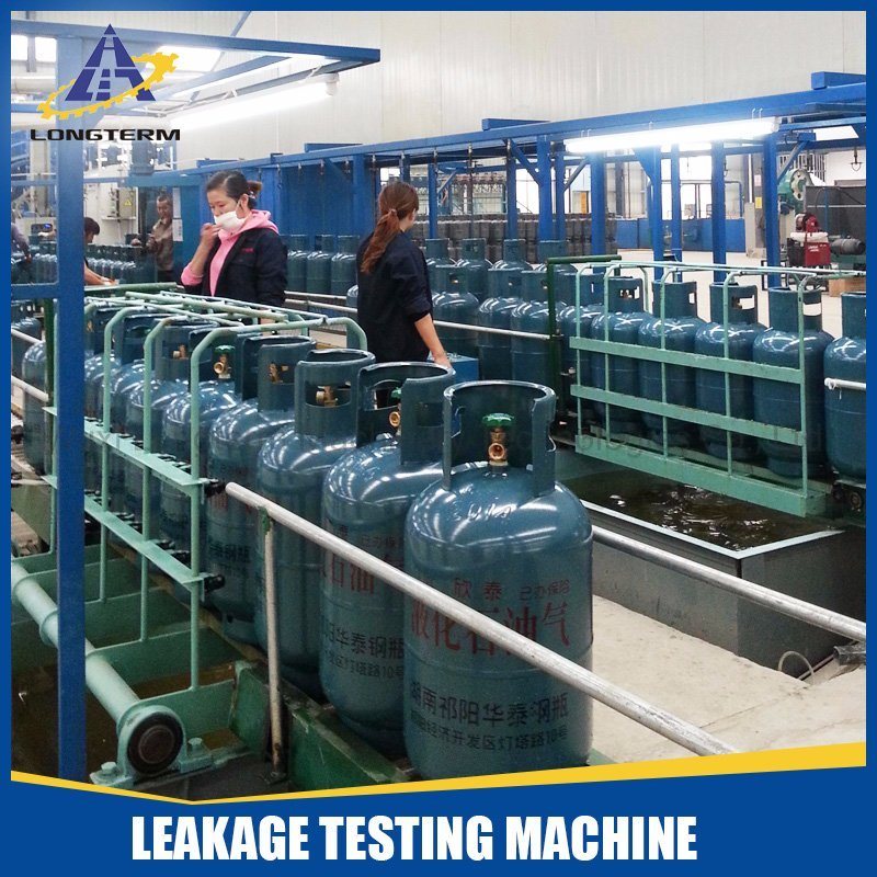 Fully Automatic LPG Gas Cylinder Leakage Testing Machine in LPG Cylinder Production Line