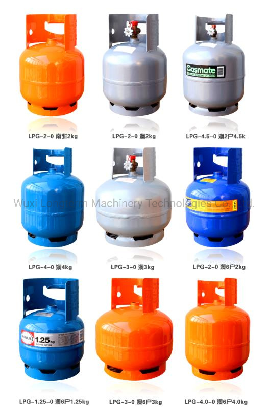 High Quality Customized 4 / 10 / 16/ 20 / 50 Kg LPG Gas Cylinders