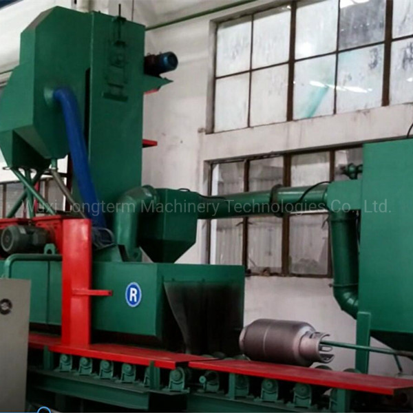 Industry Abrasive Automatic Sandblasting Shot Blasting Machine for LPG Cylinder