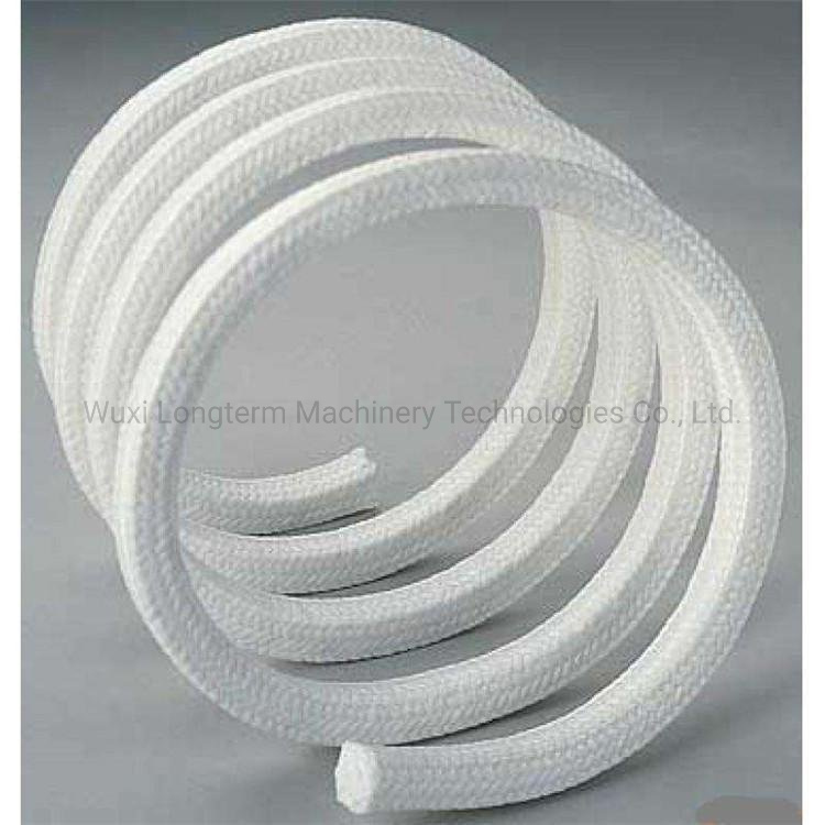 18 Carriers White Pure PTFE Gland Packing Seal Making Braiding Braider Machine with 3 Orbits