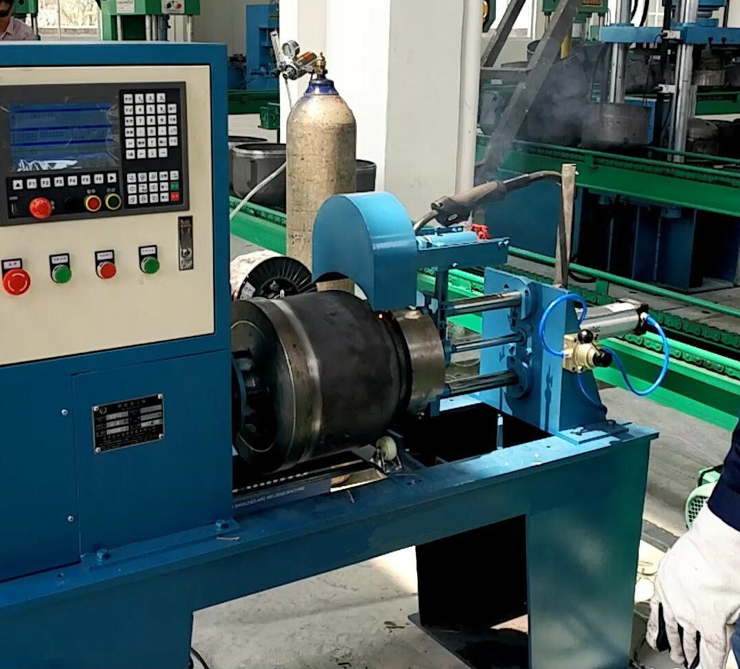 Semi-Automatic Bottom Ring Welding Machine