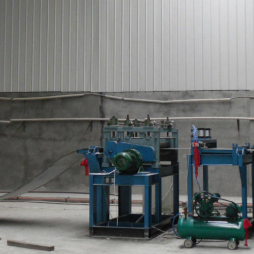 LPG Gas Cylinder Decoiler Machine, Straightening and Blanking Machine for LPG Making