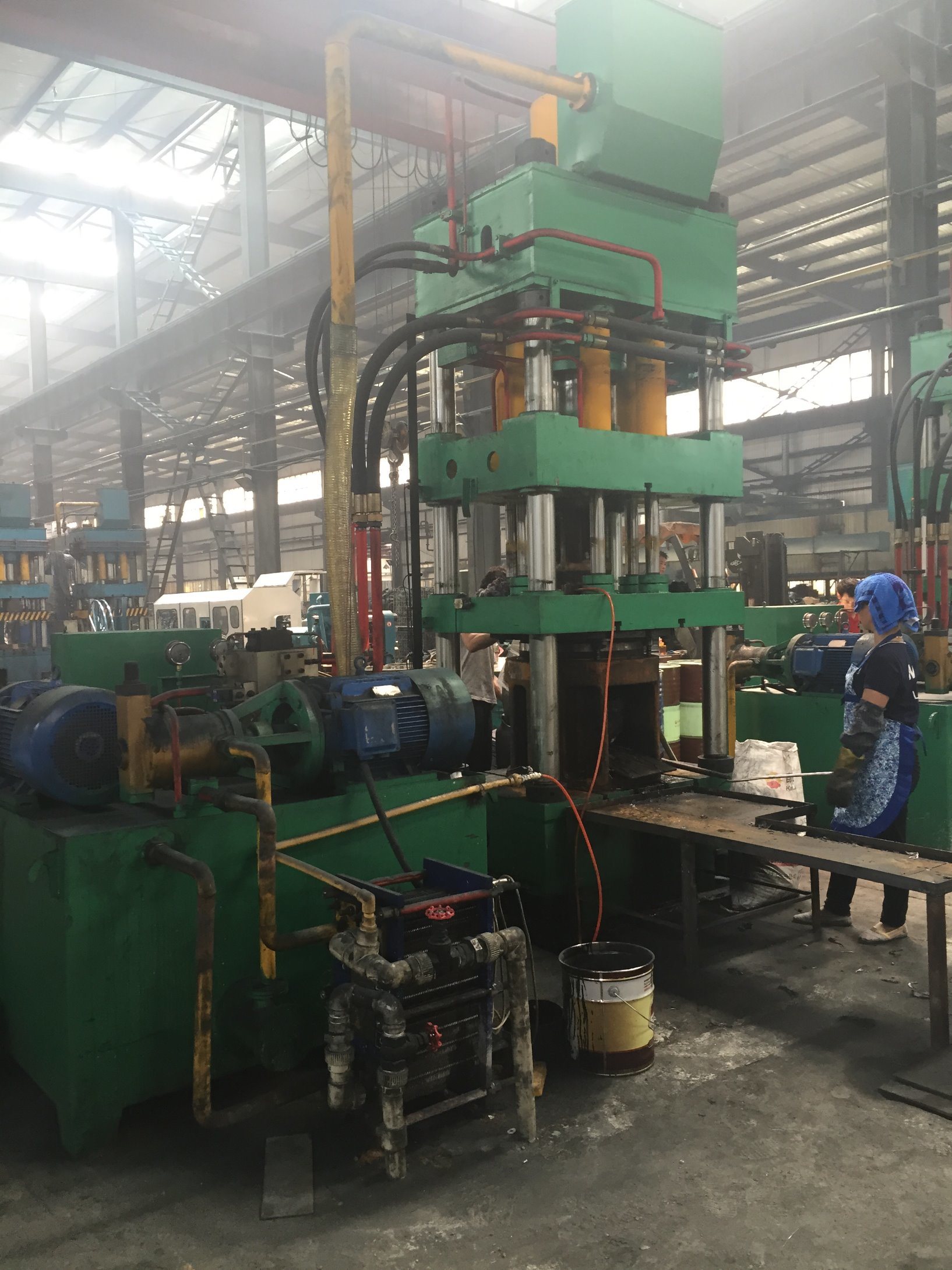 LPG Gas Cylinder Production Deep Drawing Machine