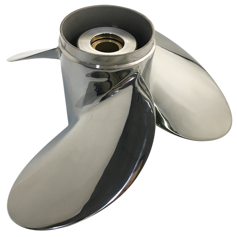 15 1/4 x 19 LH пропеллер из нержавеющей стали для подвесного двигателя Yamaha 6CF-45970-00-00