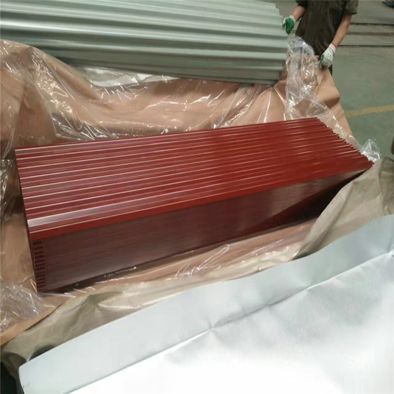 0.12-0.8*665/800/851/900mm Prepainted Steel Corrugated Roofing Sheet 