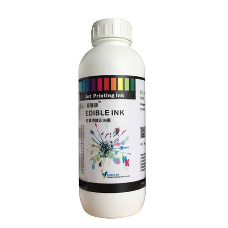Edible Inkjet Ink for Spray Printing