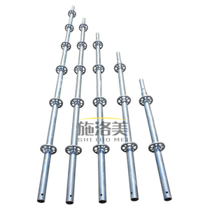 Ringlock scaffolding system for high-rise buildings SR01