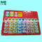 Colorful led light sound toy with smile face for kids gift&education
