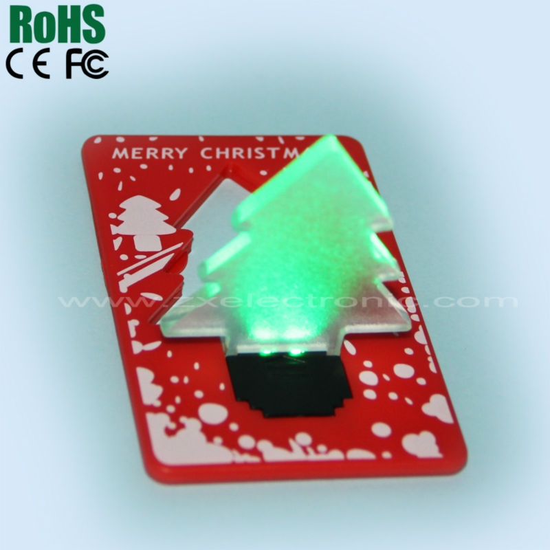 New Products &Party Supplies Christmas Cards That Light Up