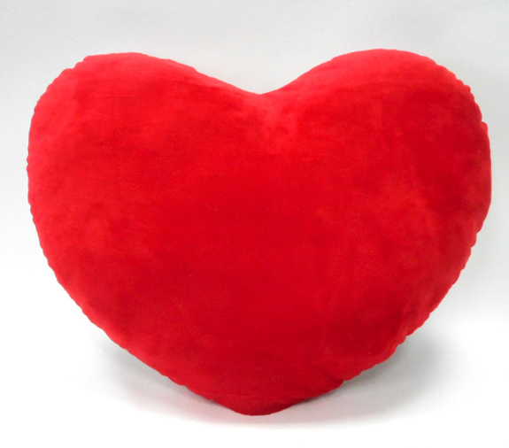Plush Stuffed Heart Shape Valentine Cushion Soft Cushion Toy