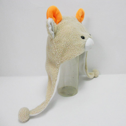 Soft Plush Toy Goat Winter Hat for Kids