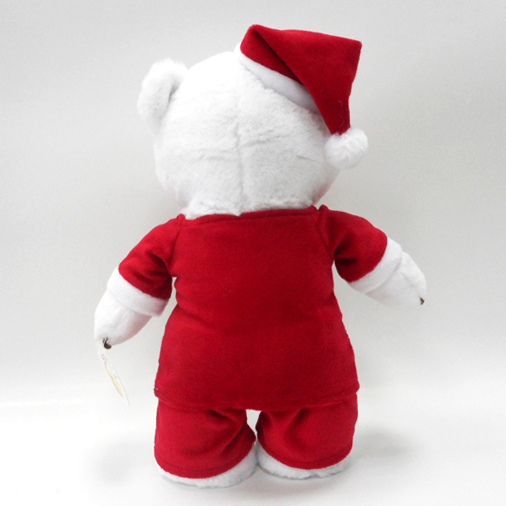 Christmas Santa Clothes Teddy Bear Stuffed Toys for Christmas Gift