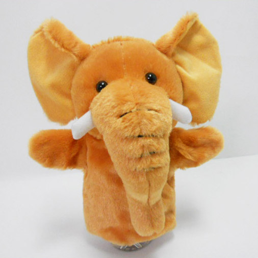 Plush Soft Toy Elephant Hand Puppet for Kids