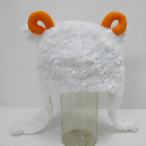 Soft Plush Toy Sheep Winter Hat for Kids