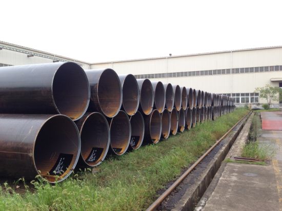 Lasw Steel Pipe Used for Marine Engineering and Construction Project