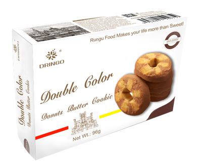Double Colors Donuts Butter Cookie