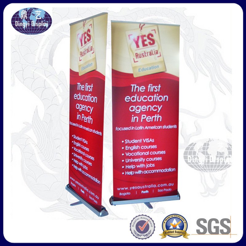 Retractable Single Side Roll Up Display Roller Banner Display