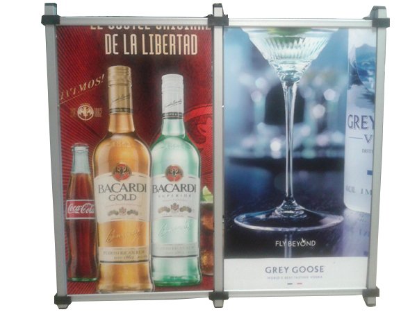 Aluminum Snap Frame Poster Stand For Exhibition Advertising Office