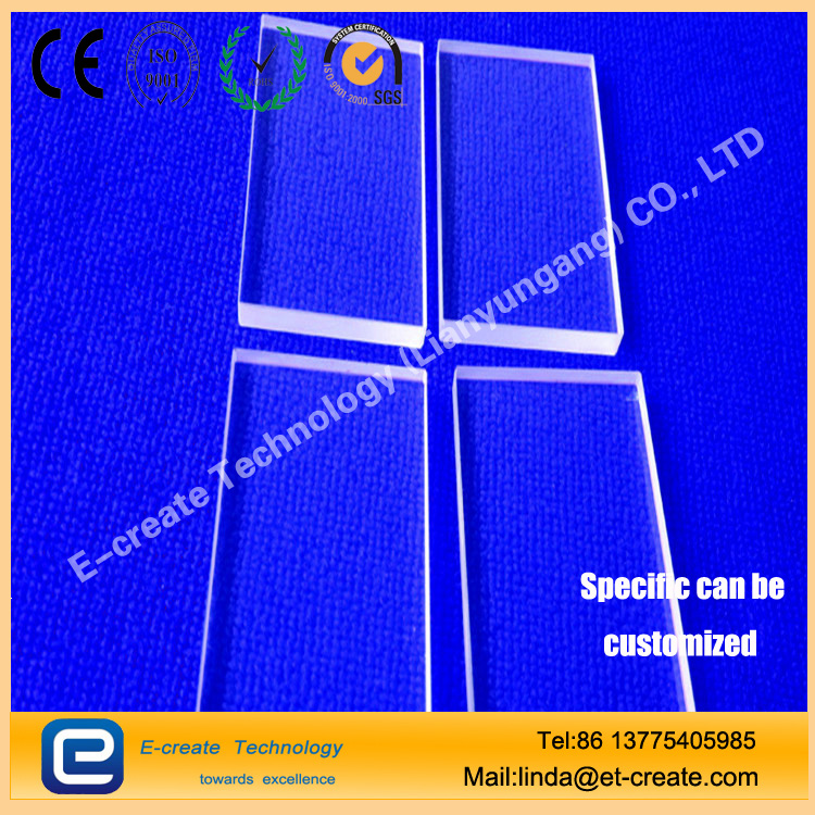 china supplier high light transmittance 92- 99.5% circular transparent uv quartz glass plate, quartz glass sheet