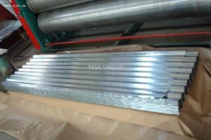 Toiture enduite en aluminium en m&eacute;tal de Galvalume de plaque de fer de zinc de qualit&eacute;