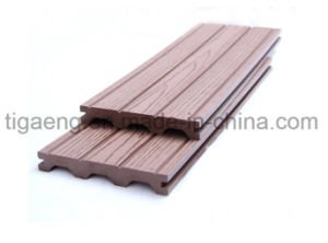 Panneau ext&eacute;rieur r&eacute;sistant au feu de Decking d'Antirot WPC de bonne qualit&eacute;