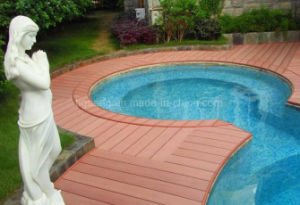 Mat&eacute;riau de construction inf&eacute;rieur de maintenance/&eacute;tage ext&eacute;rieur de Decking de WPC en Am&eacute;rique du Nord