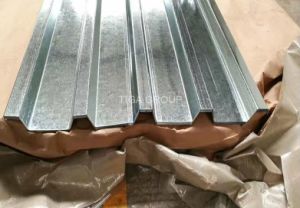 hoja revestida del material para techos del Alu-Cinc acanalado de la hoja de acero del Galvalume de 0.5m m