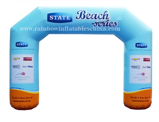 RB21023(5x3.5x1m) Inflatable Tourism Welcome Arch Customized High Quality Arch