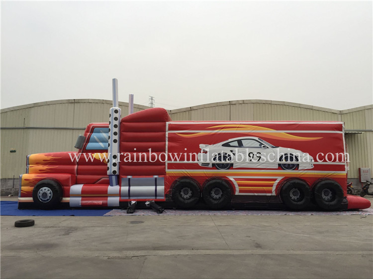 RB05006-1（15x4m） Inflatable Giant Lorry For Commercial Advertising