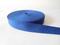 Blue polyester cotton webbing for garments&accessories
