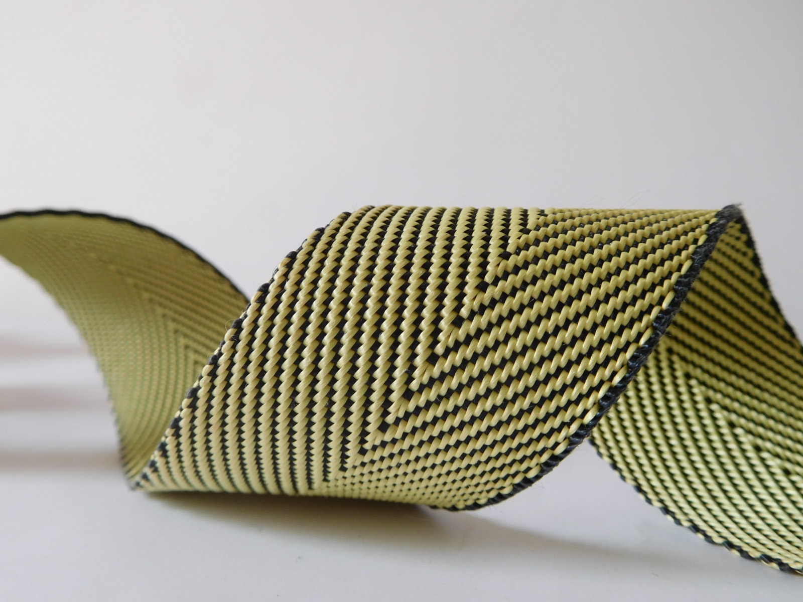 Aramid fiber fire retardant webbing for industry