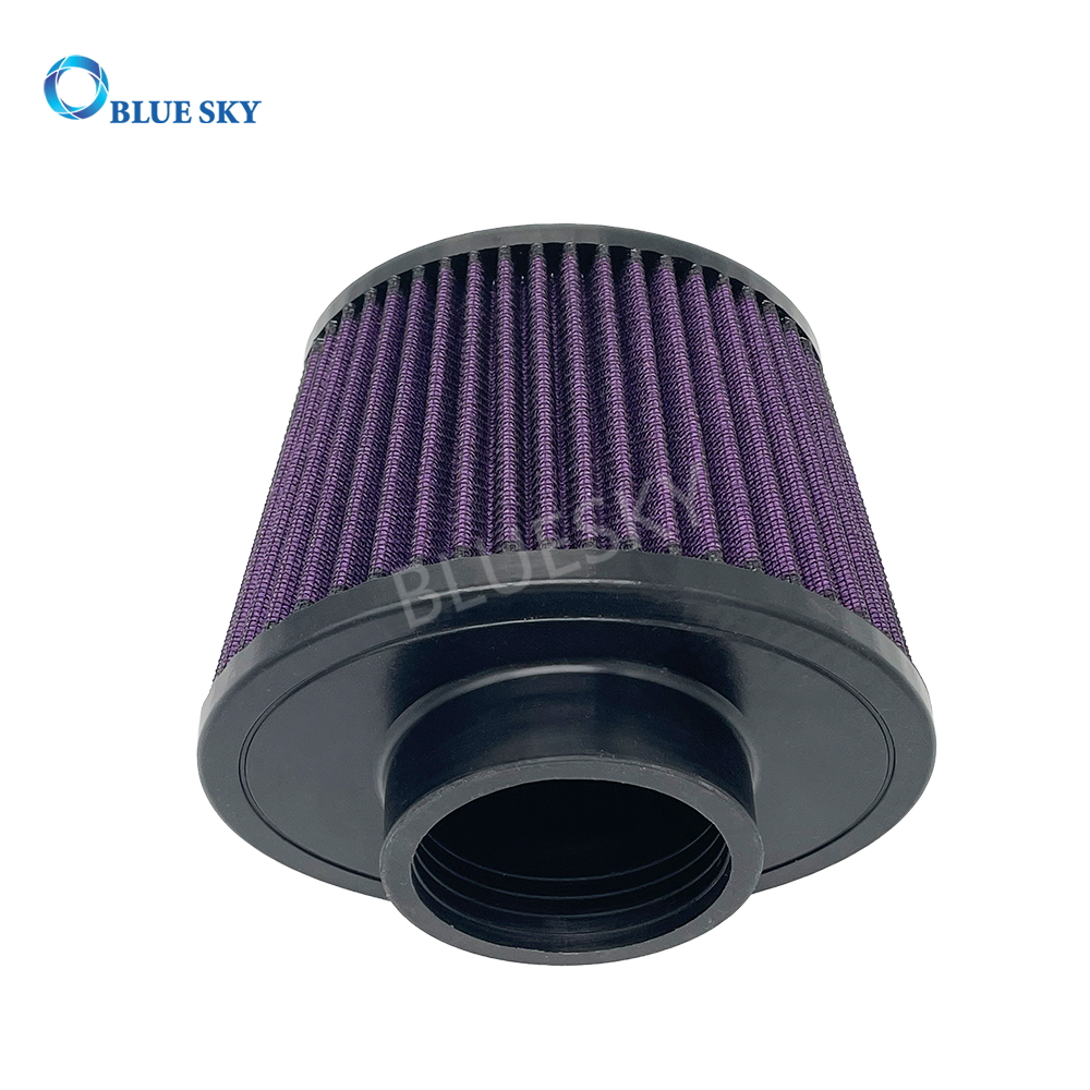 Filtro de aire de elipse personalizado 2,76 '' 70mm filtros de aire de coche reemplazo de filtro de automóvil