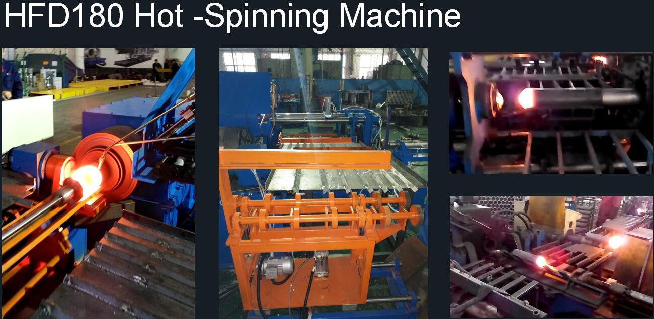 Metallic Cylinder Hot Spinning Machine