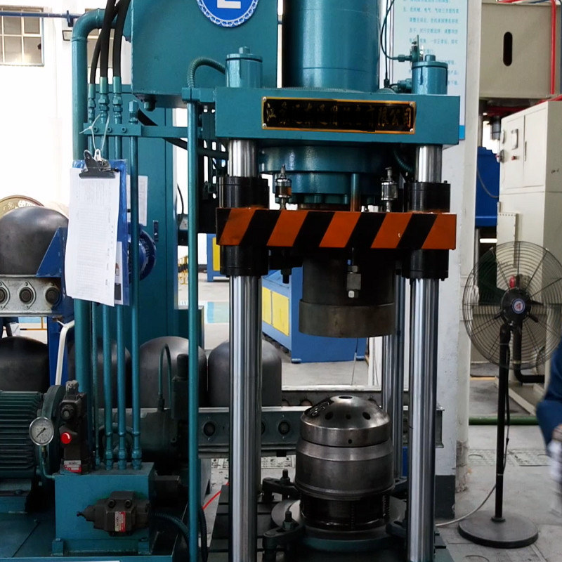 Semi-Automatic LPG Gas Cylinder Hole Punching Machine