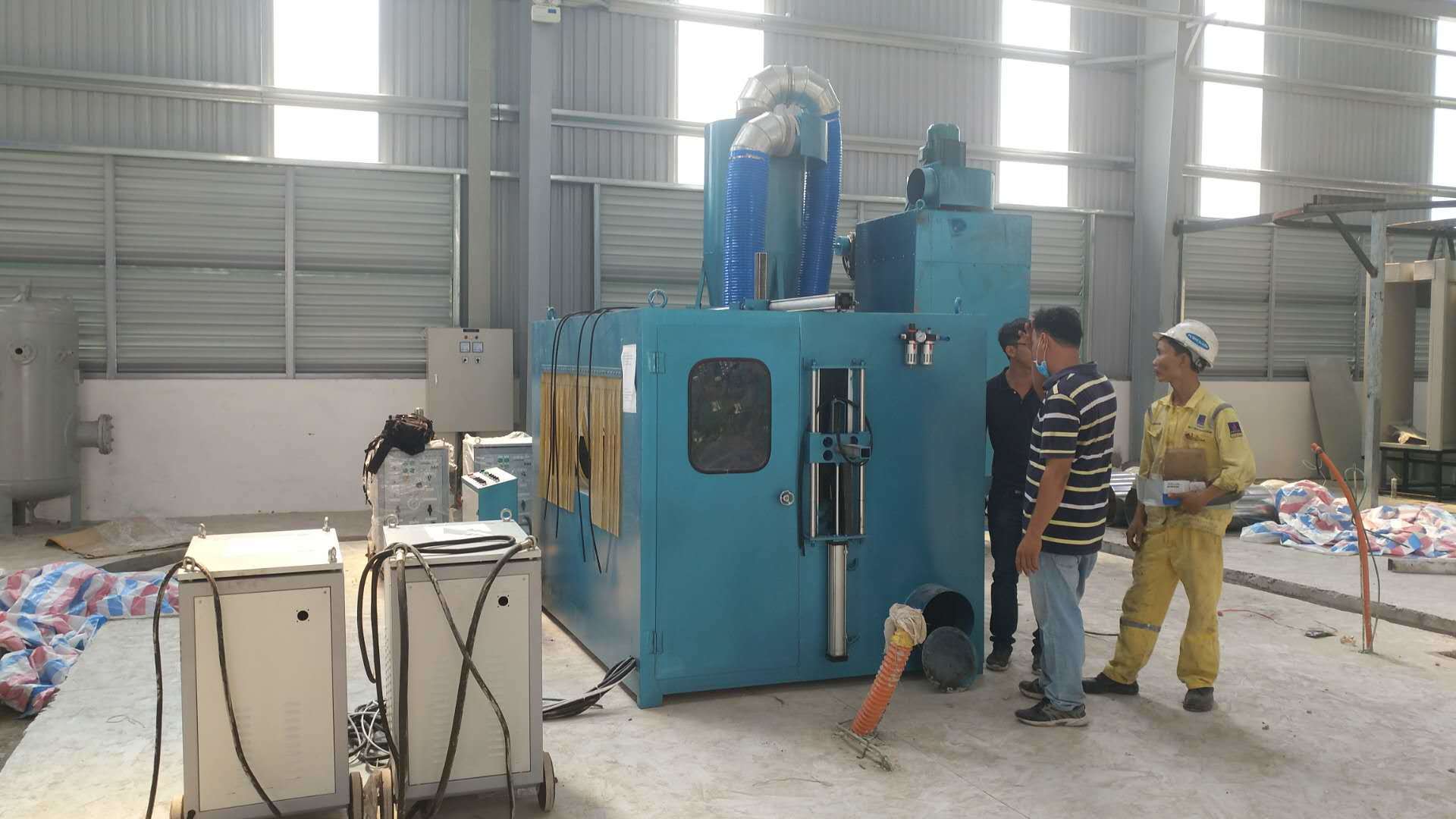 Exported LPG Cylinder Zinc Metalizing Machine