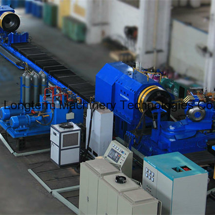 Roller Forming Type CNG Tube Pinning Machine, CNG Cylinder Bottom Closing Machine