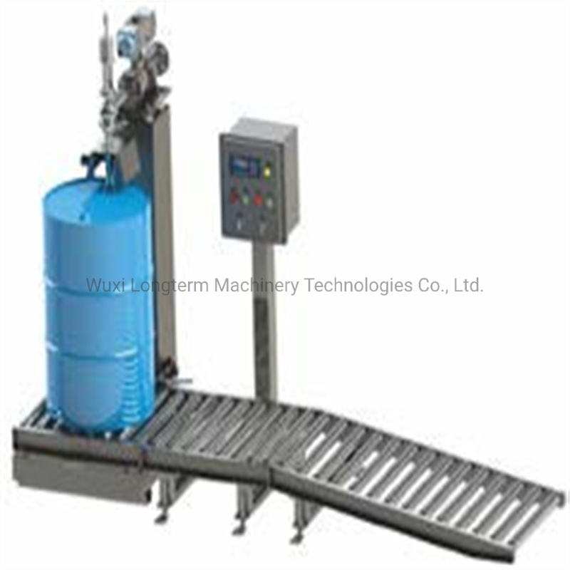 Fully Automatic 210L Big Bottle/Drum/Metal Pail Oil Filling Bottling Packing Machine~