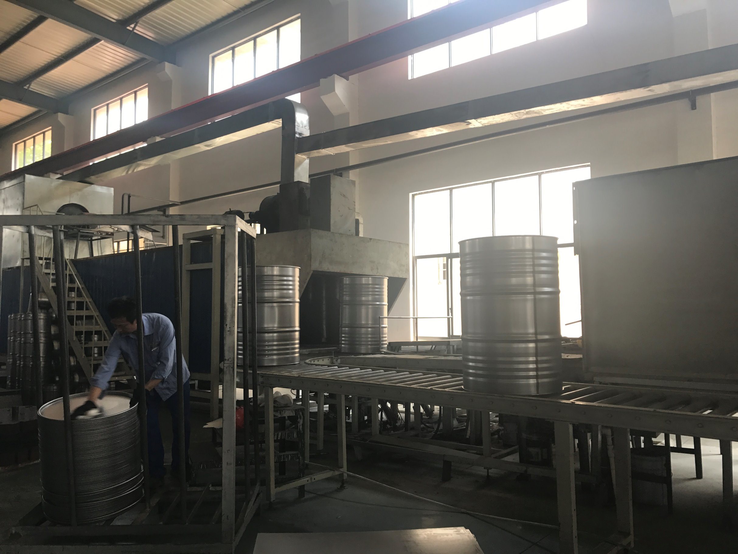 2000PCS Per 8 Hours Steel Drum Production Line