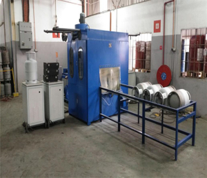 12kg LPG Gas Cylinder Zinc Metalizing Machine